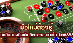 มือใหม่ต้องรู้ : เทคนิคการเดิมพัน Roulette บนเว็บ Juad888